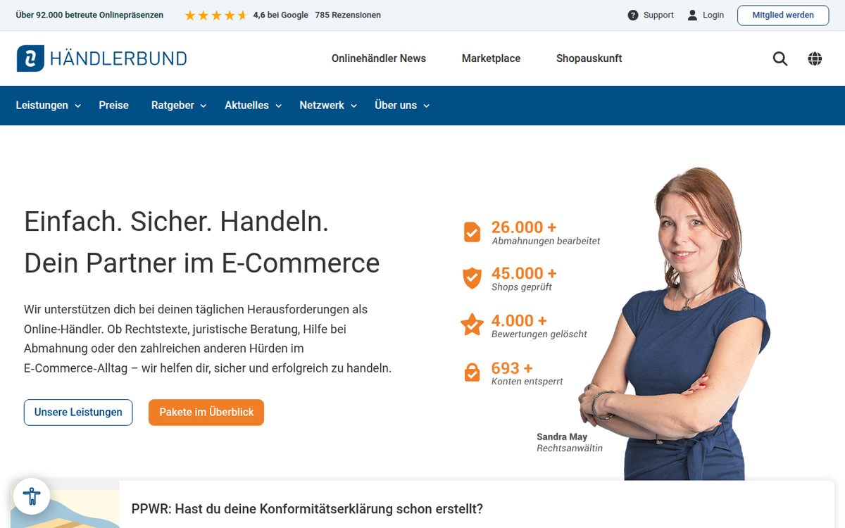 Händlerbund — Offizielle Website