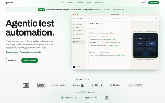 AskUI — Offizielle Website
