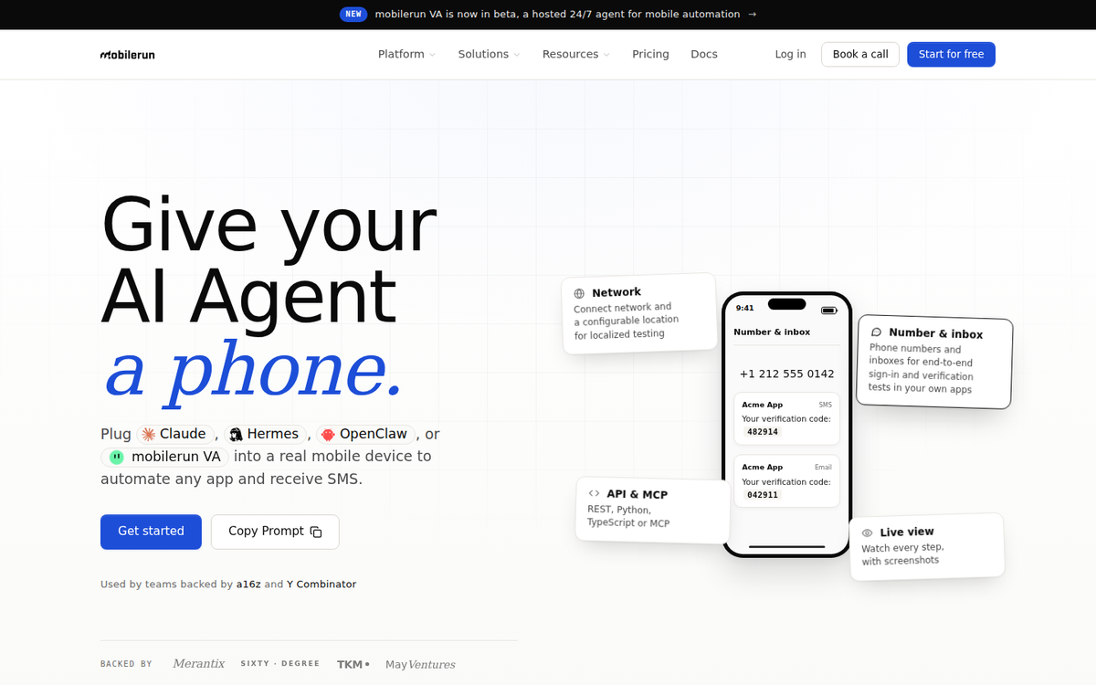 Mobilerun — Offizielle Website