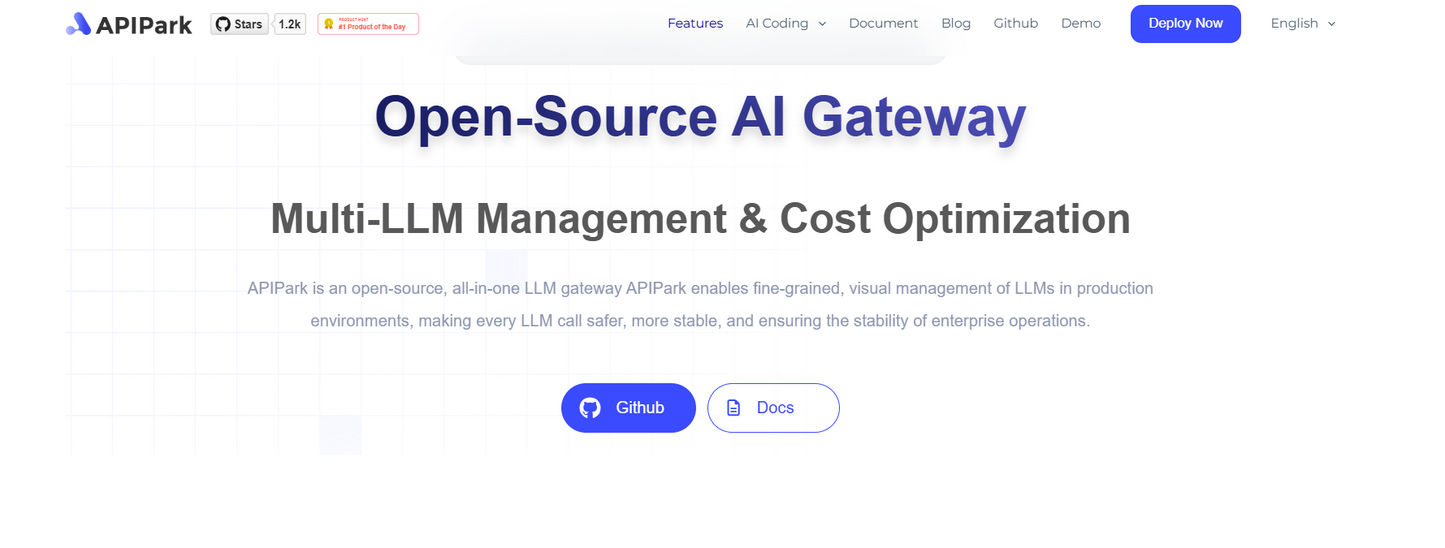 APIPark: Das #1 Open-Source Enterprise API Entwicklerportal 🌐🤝🚀