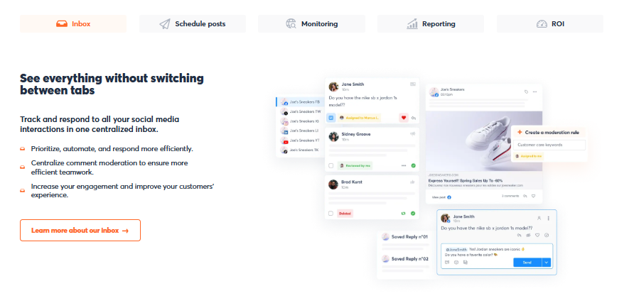 🤝 Agorapulse — Top-bewertete Plattform für Inbox, Reporting und Agenturen