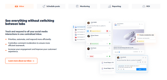 🤝 Agorapulse — Top-bewertete Plattform für Inbox, Reporting und Agenturen