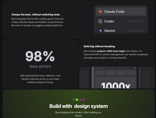 Bolt AI Builder: Websites, Apps und Prototypen in Sekunden