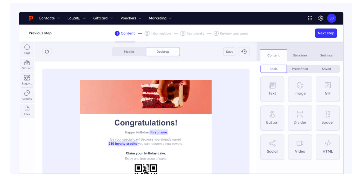 Content marketing strategy on whiteboard