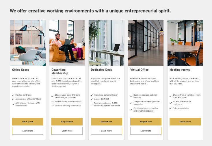 Enviroments with a unique