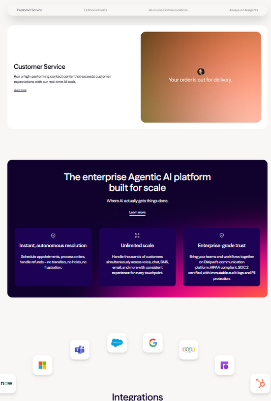 📞 Dialpad — ist eine All-in-One-AI-Communications-Plattform, die Contact Center, UCaaS und autonome AI Agents in einem Stack vereint Dialpad richtet sich an Vertriebs-, Support- und Operations-Teams, die eine integrierte Communications-Plattform mit nativer KI statt Tool-Stitching suchen.