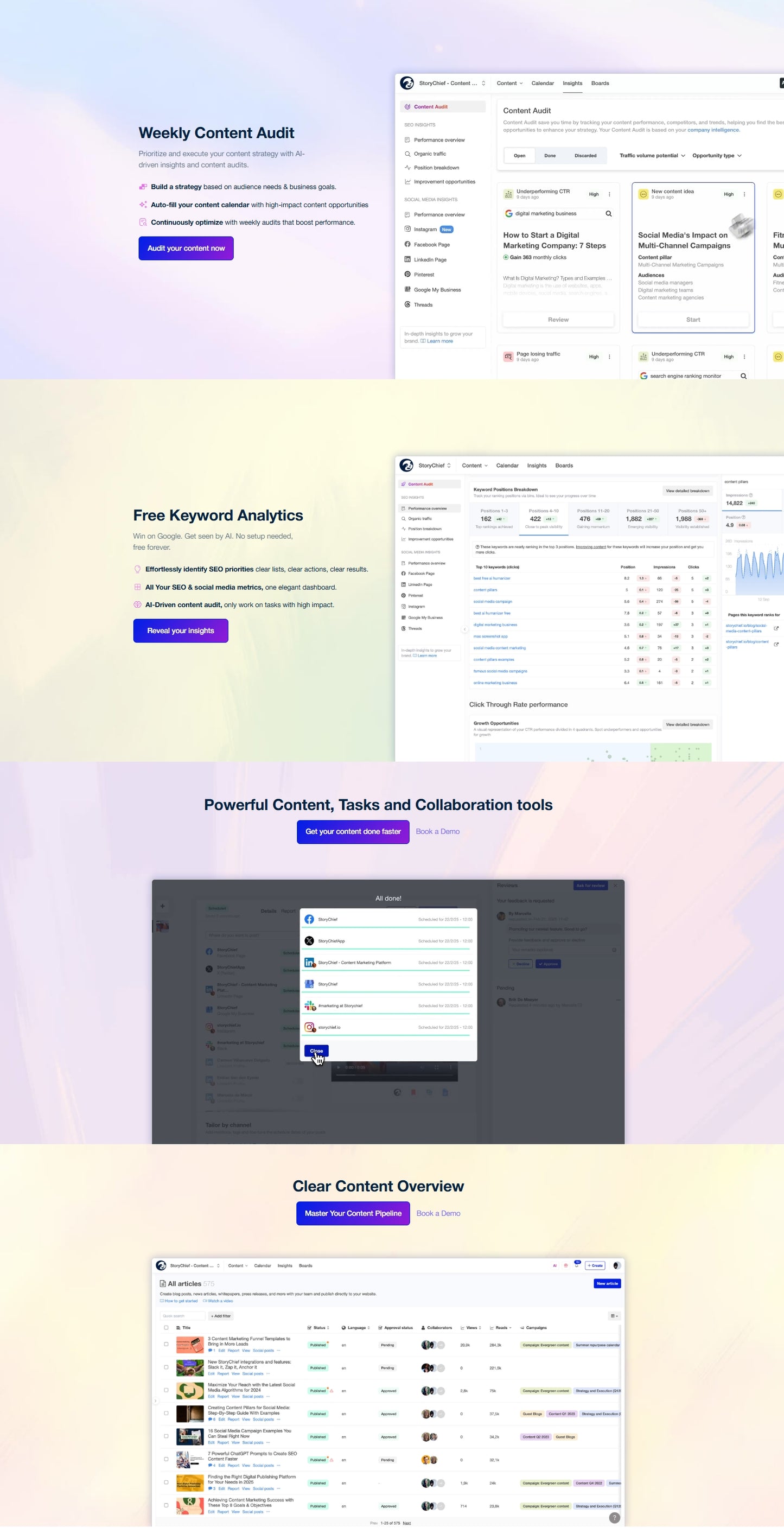 Digital brand development visual