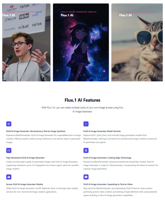 Flux1 AI: KI-gestützte Videobearbeitung und -erstellung