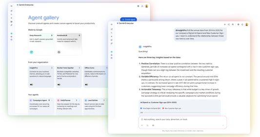 Gemini Enterprise Agents – Intelligente Agentenlösung