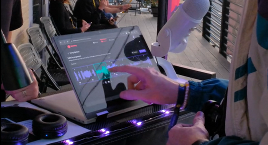 Generative AI composing original song