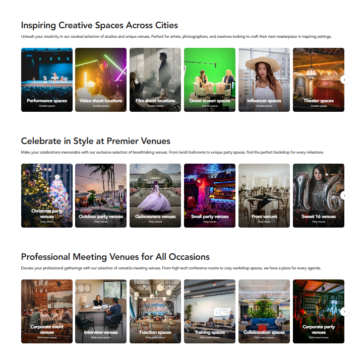 Group selfie at industry event