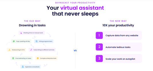 Hexomatic: Automatisieren Sie Ihre Arbeitsabläufe – Web Scraping, Datenextraktion & No-Code Automation