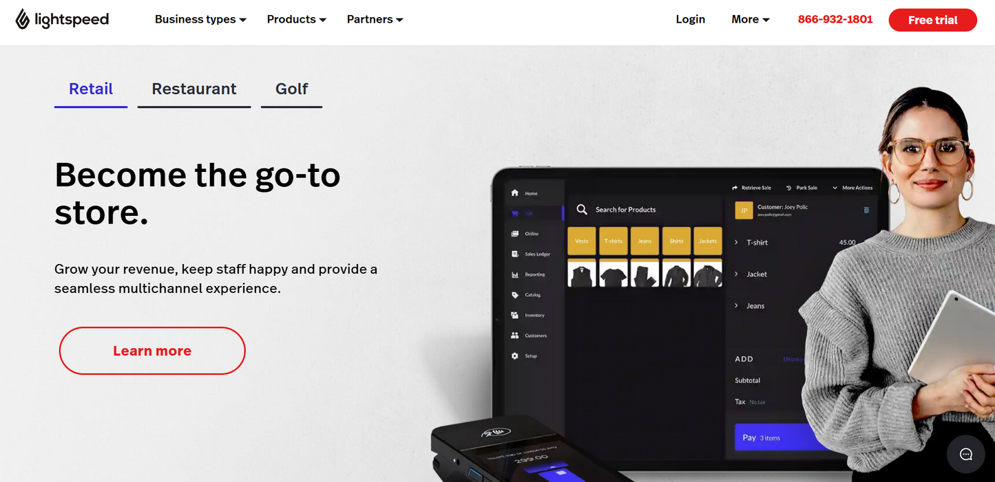 Lightspeed HQ: Das cloudbasierte POS-System für Einzelhandel & Gastronomie