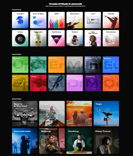 KI Musik für Videos und mehr