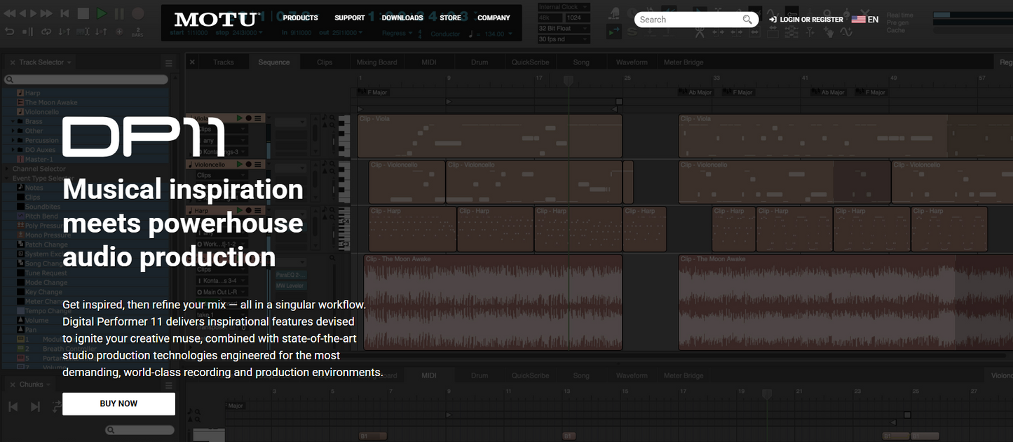 MOTU: Professionelle Audio- und MIDI-Hardware & Digital Performer DAW