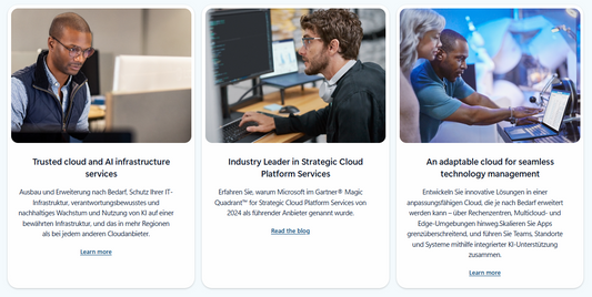 ☁️ Microsoft Azure – Die intelligente Cloud für grenzenlose Möglichkeiten 🗺️