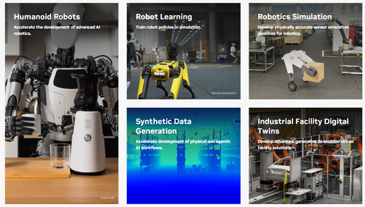 NVIDIA Robotics: Von autonomen Fabriken bis zu intelligenten Humanoiden! ✨🧠