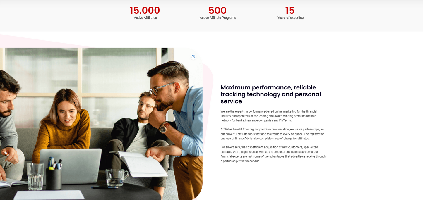 Online store showcasing promotional discounts and offers