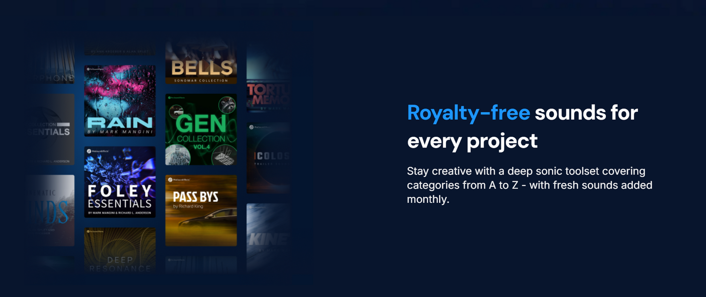 Pro Sound Effects: Hochwertige Soundeffekt-Bibliotheken für Profis