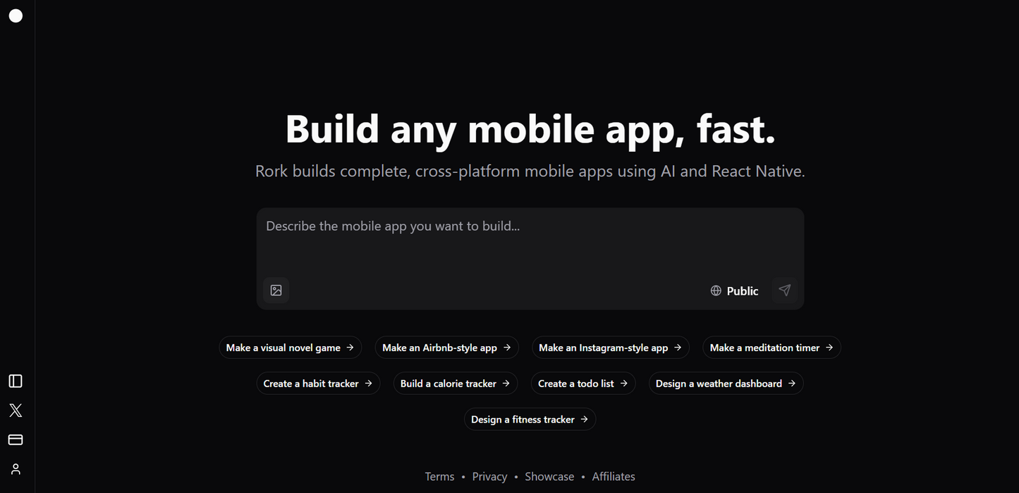 Rork: Vibe Code Ihre mobile App in Minuten! π±β¨