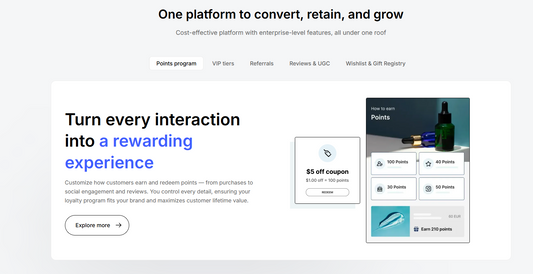 Growave: Die Retention Plattform für Loyalty, Reviews und mehr
