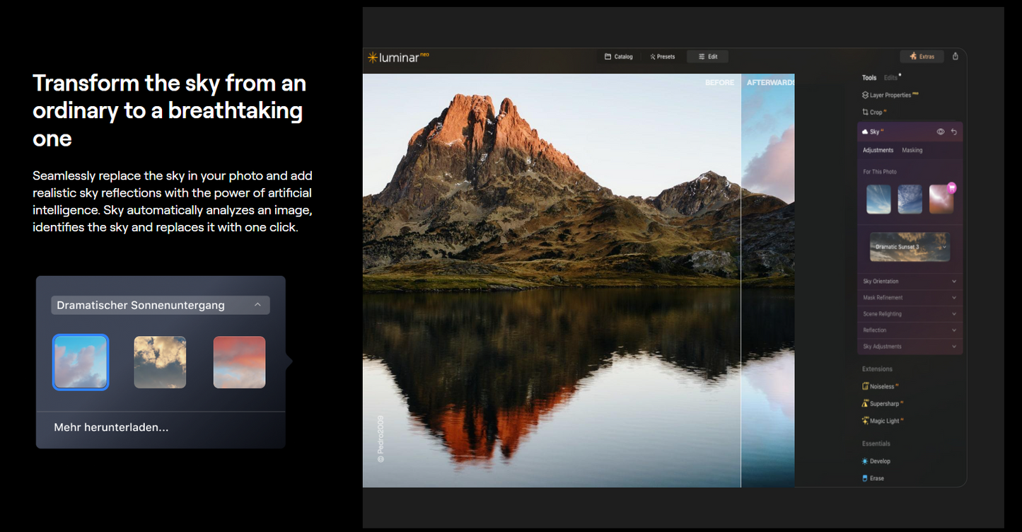 Skylum: Revolutionäre AI-Fotoeditoren für beeindruckende Bilder