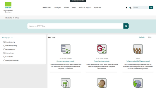 DATEV: Software für Steuerberater und Unternehmen | Buchhaltung, Lohn und Steuern digitalisieren