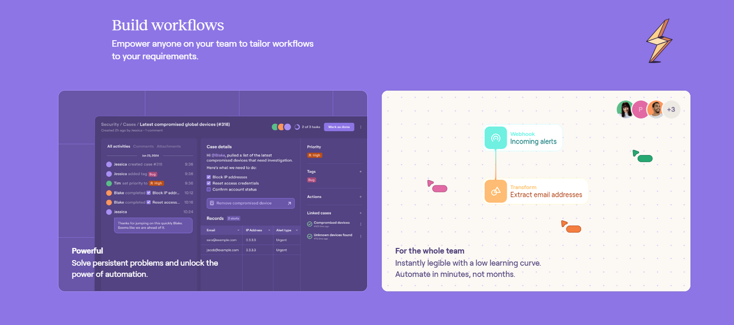 Tines | The smart, secure workflow builder: Titel: Tines: Der smarte und sichere Workflow Builder für Automatisierung