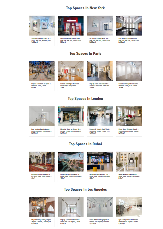 The Storefront: Der weltweit größte Marktplatz für kurzfristige Mietflächen – Pop-ups, Events und mehr