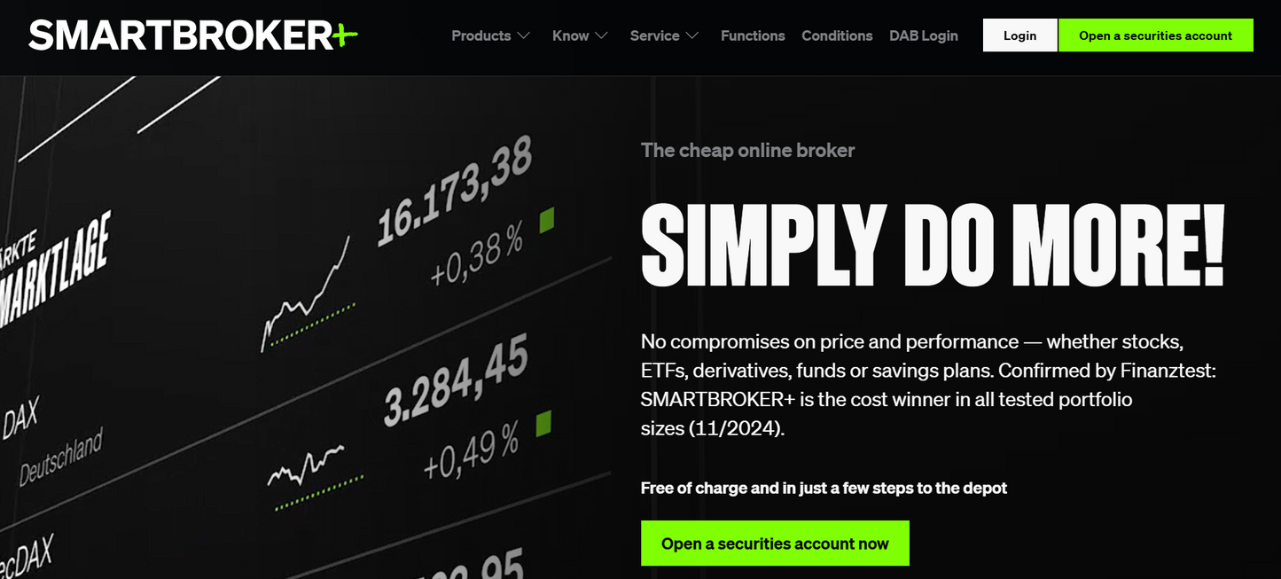 Smart broker: Intelligent investieren, clever handeln