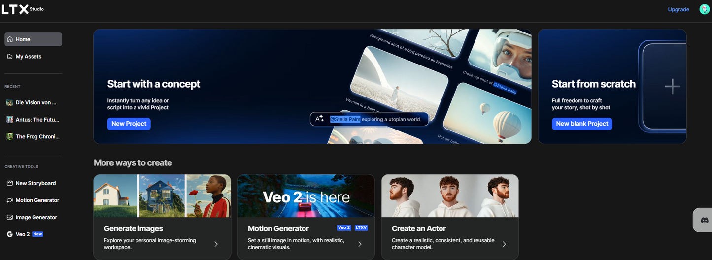 Storytelling Transformed | LTX Studio - Erwecken Sie Ihre Geschichten zum Leben
