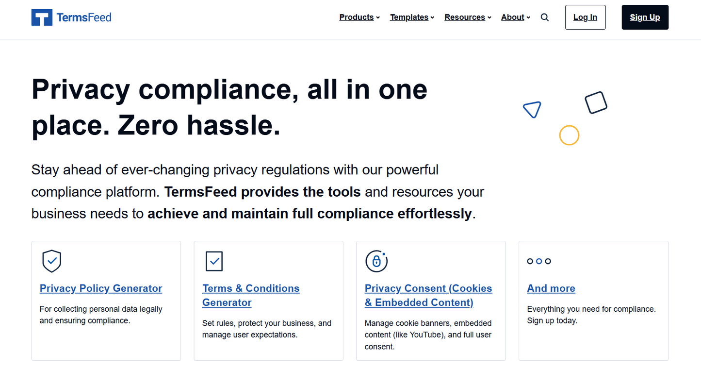 ermsFeed: Generatoren für Datenschutzrichtlinien, AGB & Cookie-Einwilligung – Rechtliche Dokumente einfach erstellt