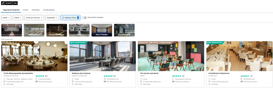networking during coffee break