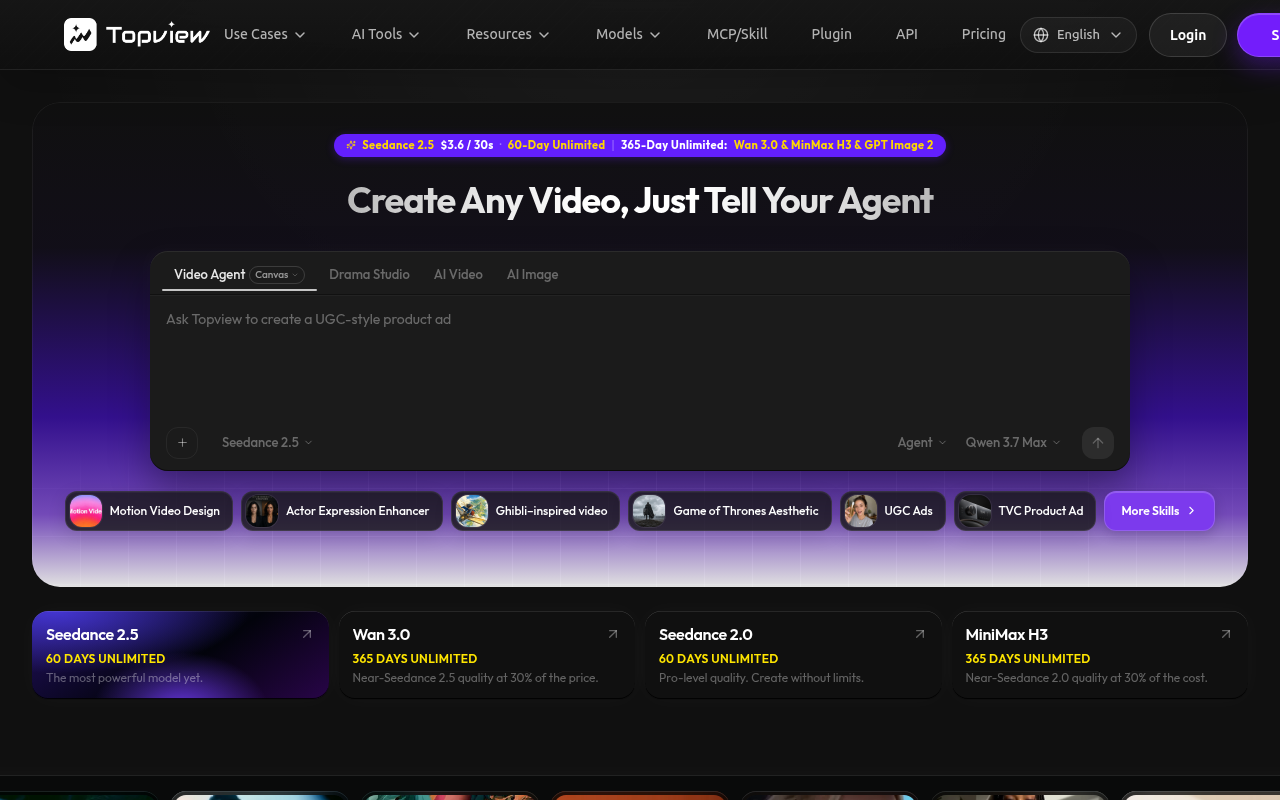 Topview.ai — Offizielle Website