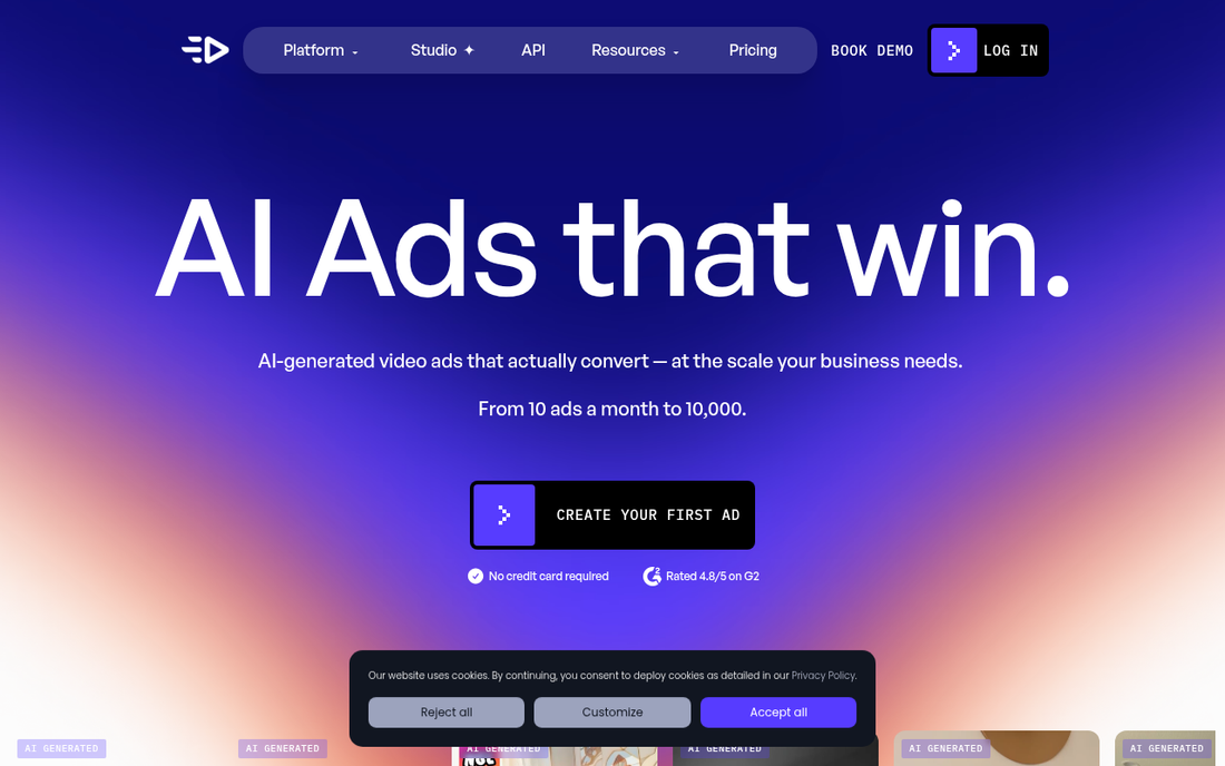 Creatify — Offizielle Website