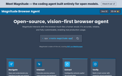 Magnitude — Offizielle Website