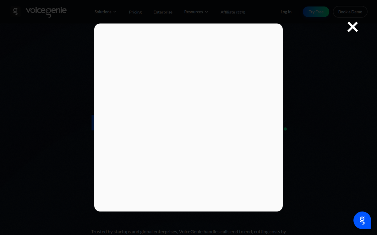 VoiceGenie — Offizielle Website