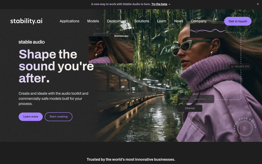 Stability AI — Offizielle Website