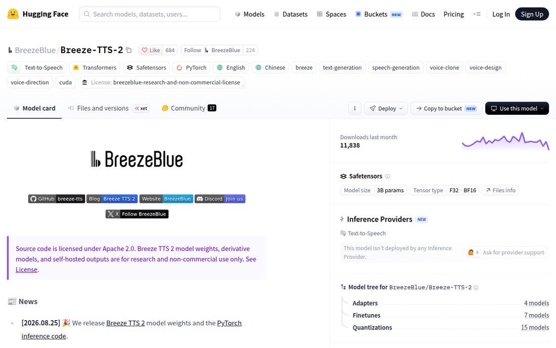 BreezeBlue — Offizielle Website
