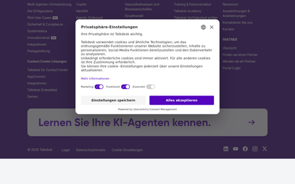 Talkdesk — Offizielle Website