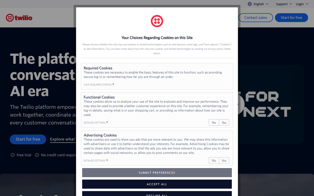 Twilio — Offizielle Website