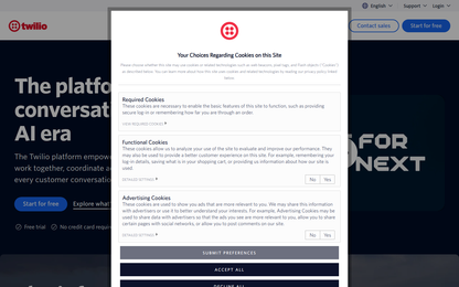 Twilio — Offizielle Website