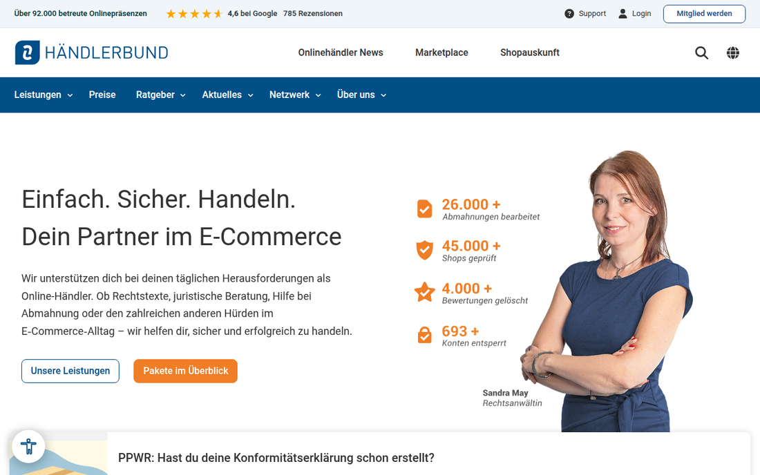 Händlerbund — Offizielle Website