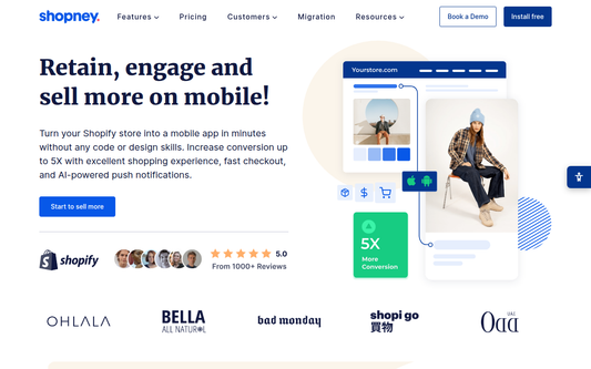 Shopney — Offizielle Website