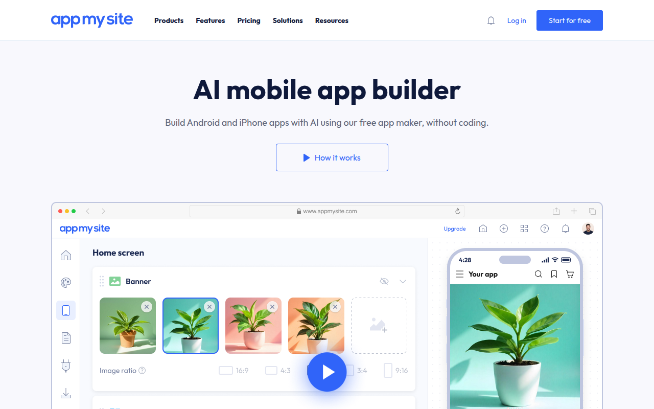 AppMySite — Offizielle Website