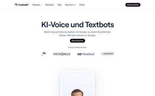 Leaping AI — Offizielle Website