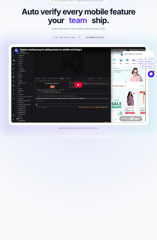 FinalRun — Produktübersicht