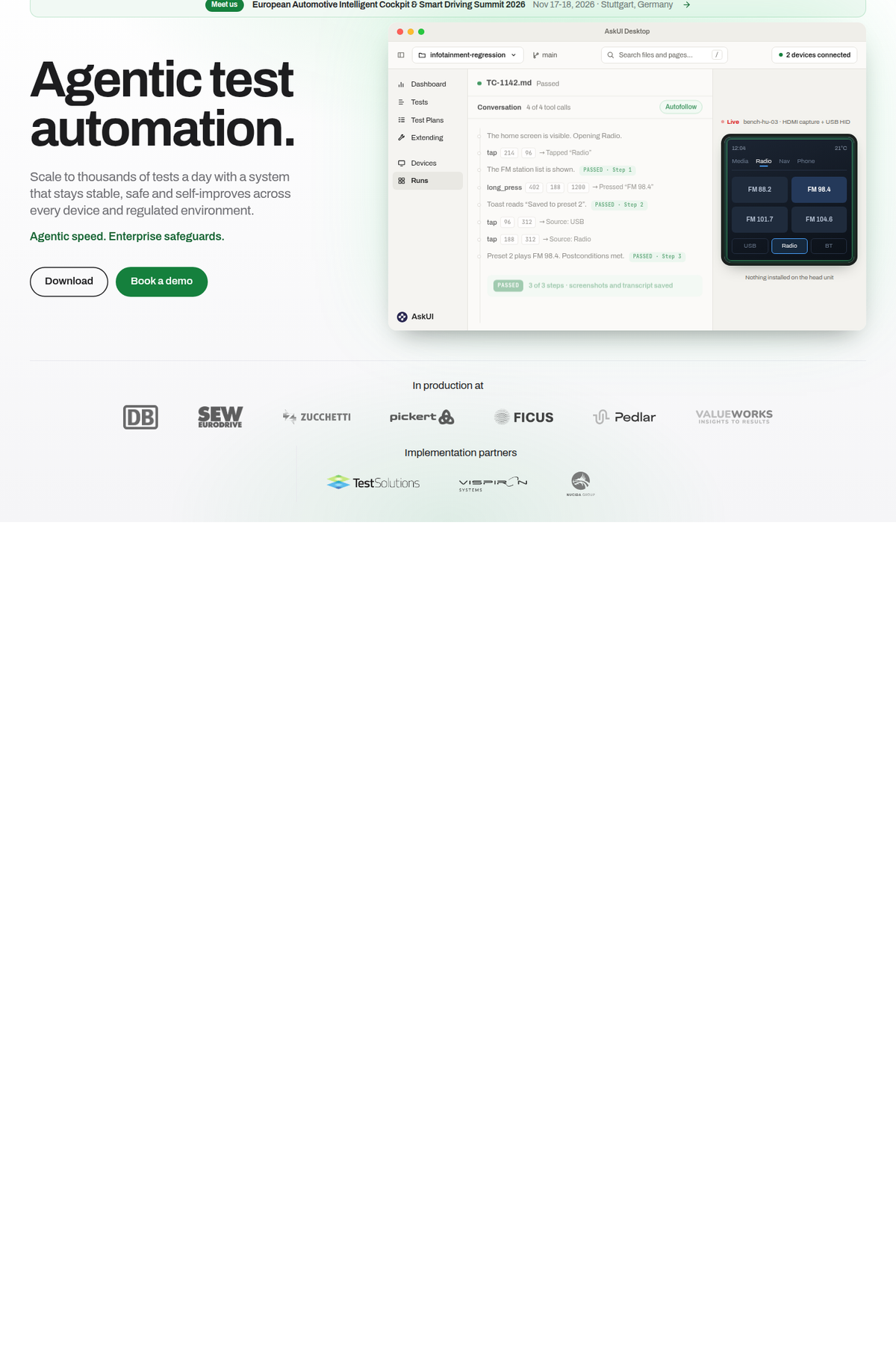 AskUI — Produktübersicht