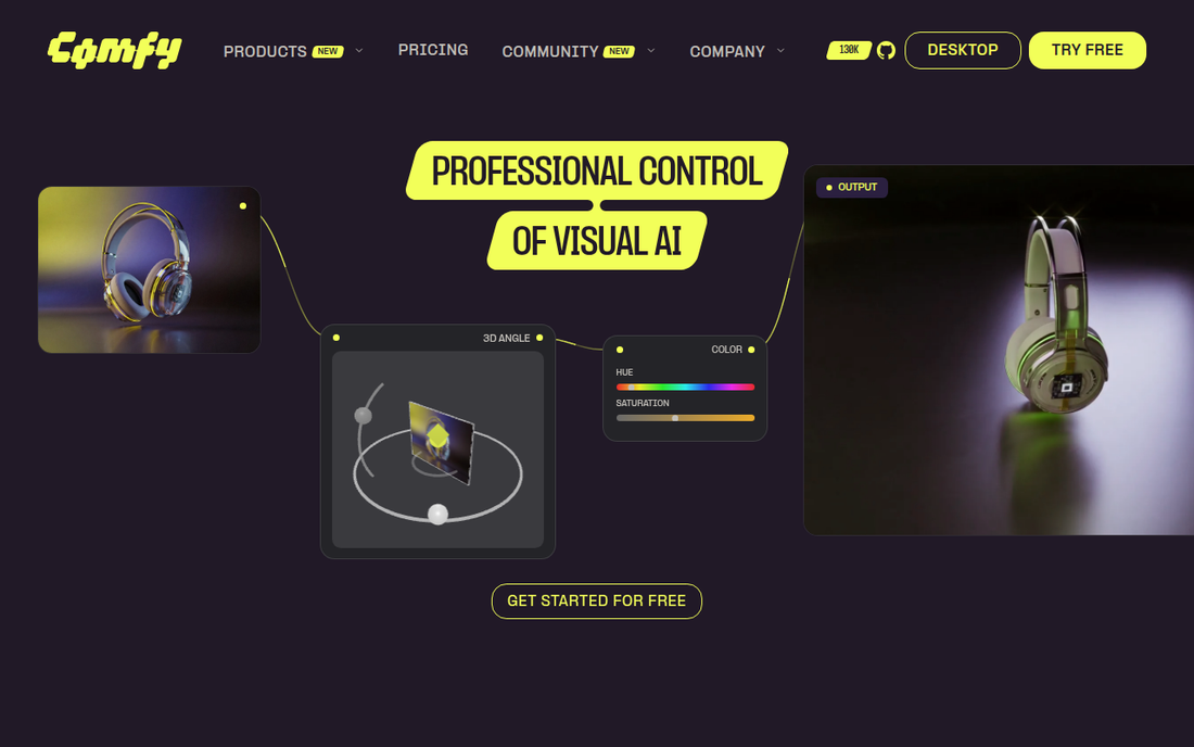 ComfyUI — Offizielle Website