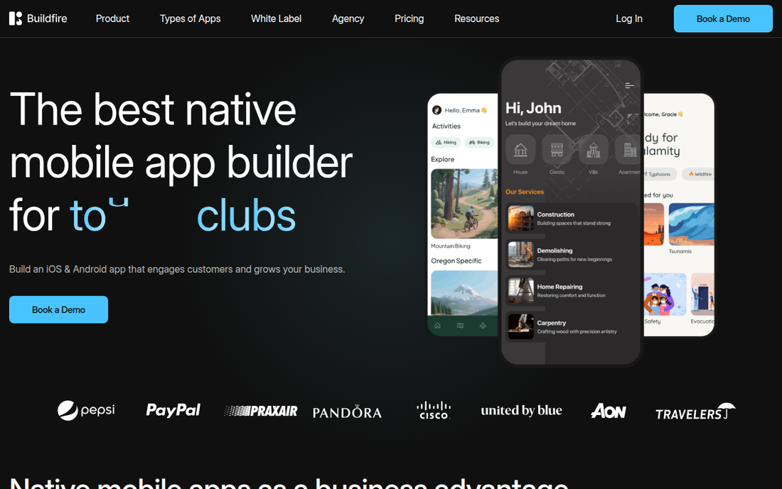 BuildFire — Offizielle Website